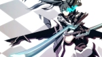 Konachan.com - 130524 black_hair black_rock_shooter blue_eyes kuroi_mato sword weapon